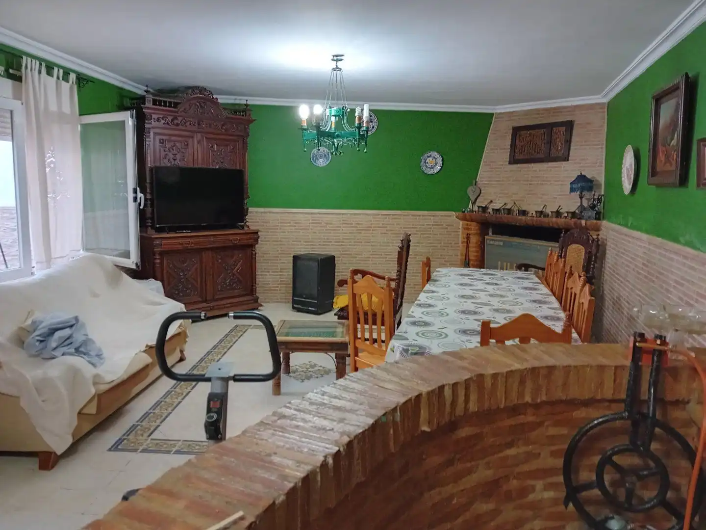 Esszimmer von Wohnung zum Verkauf in Almagro mit Klimaanlage, Heizung und Terrasse