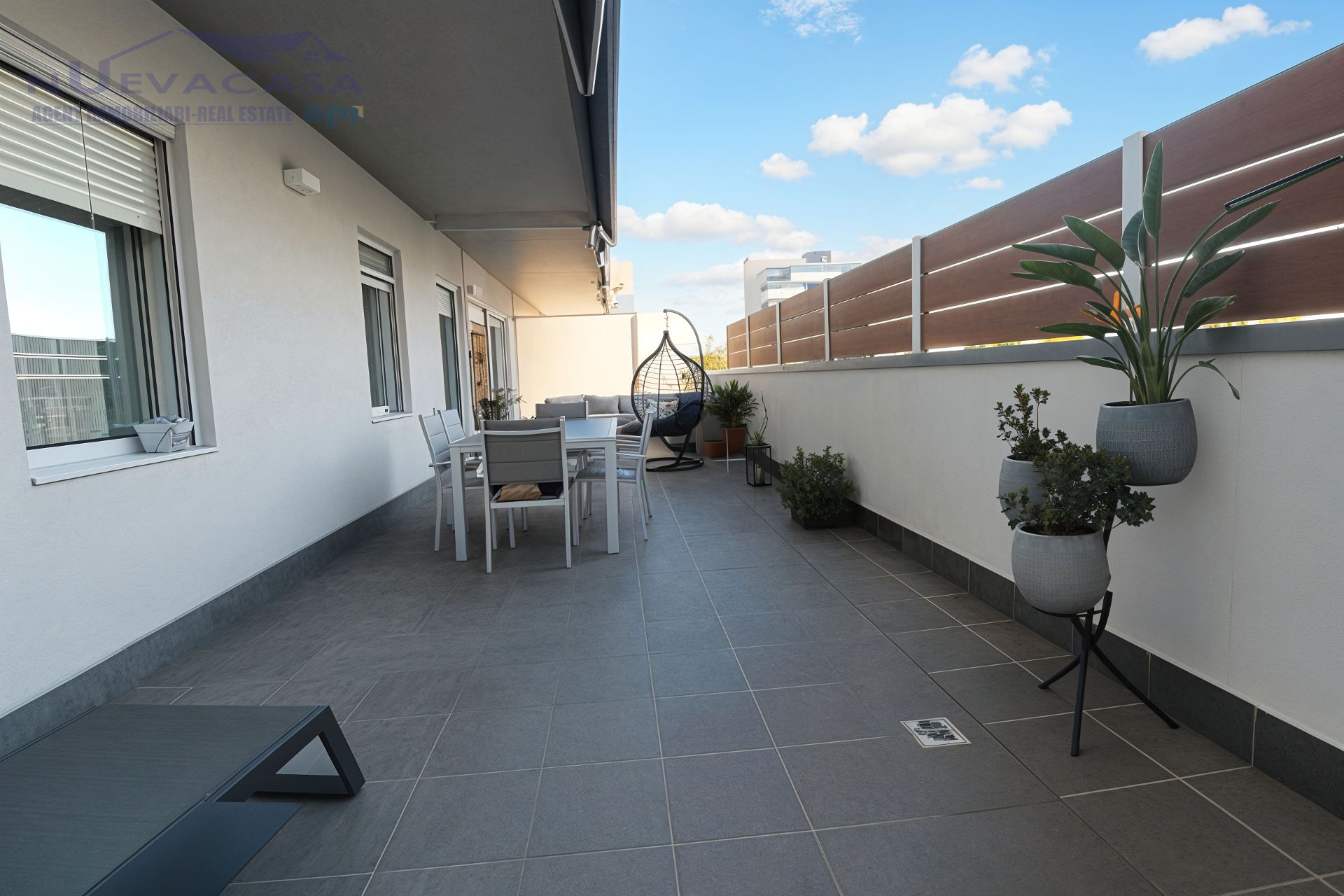 Terrace of Flat for sale in Sant Joan Despí  with Air Conditioner, Heating and Parquet flooring