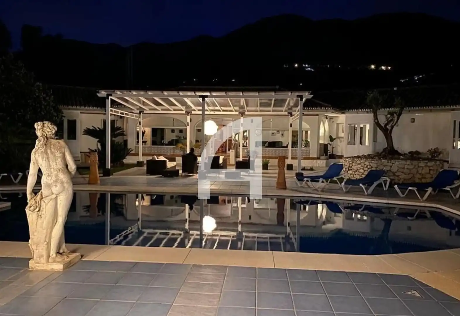 Terraza de Casa o chalet de alquiler en Mijas con Aire acondicionado, Calefacción y Terraza