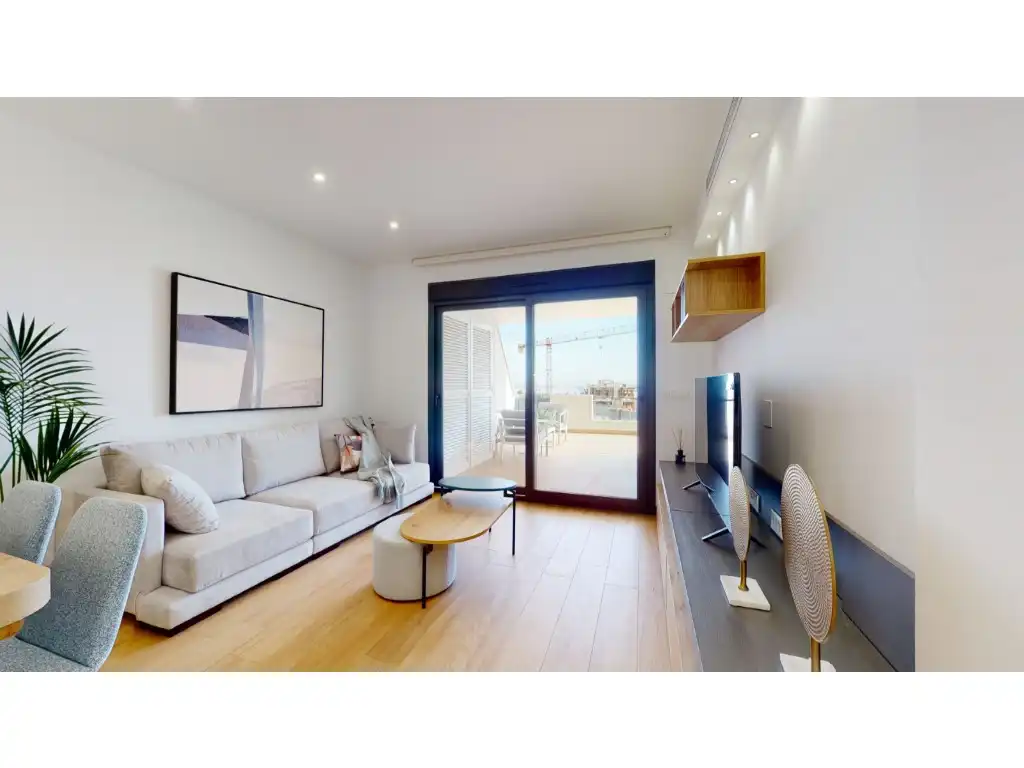 Sala de estar de Casa o chalet en venta en Torrevieja con Terraza y Piscina