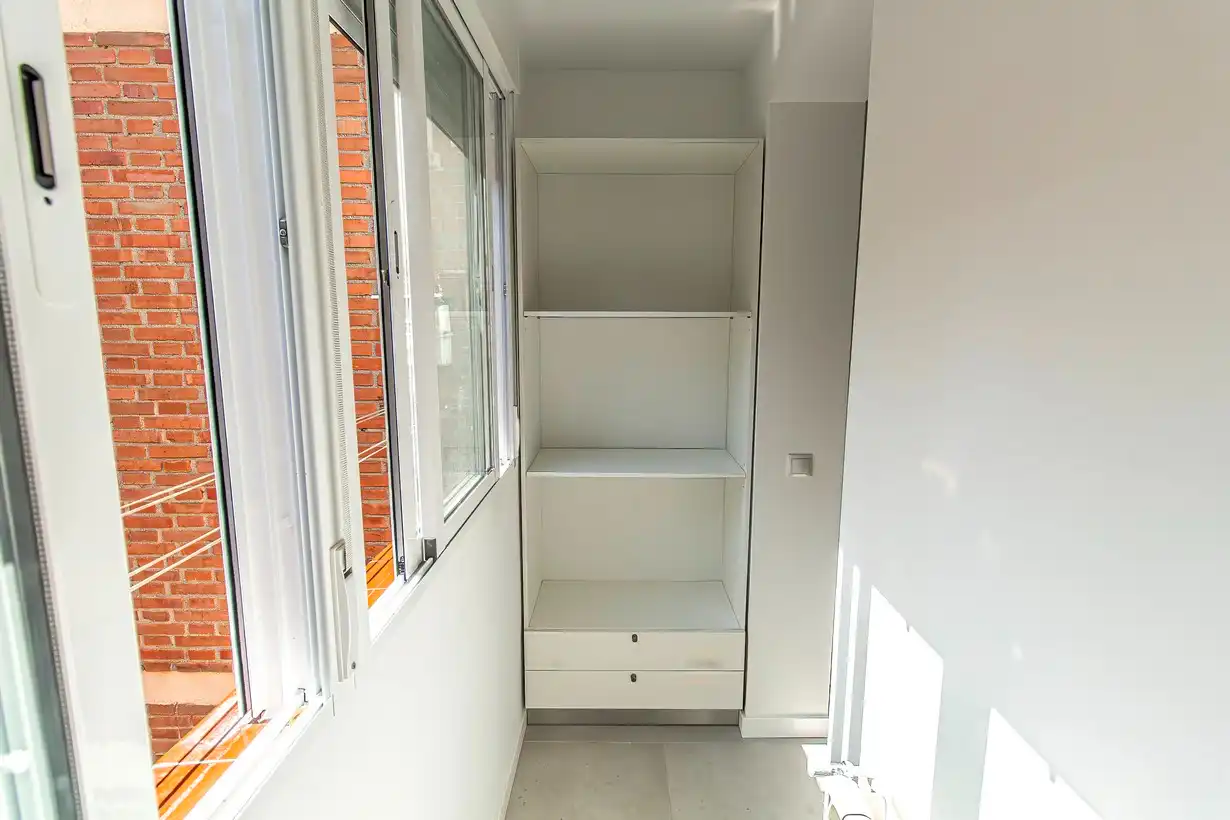 Bedroom of Flat for sale in Madrid  with Air Conditioner, Heating and Furnished