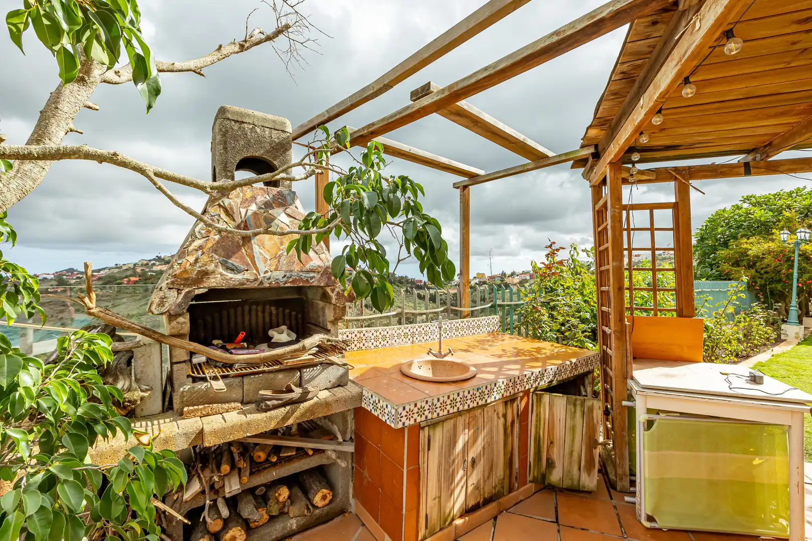 Terrace of Houses for sale in Santa Brígida  with Private garden, Terrace and Storage room