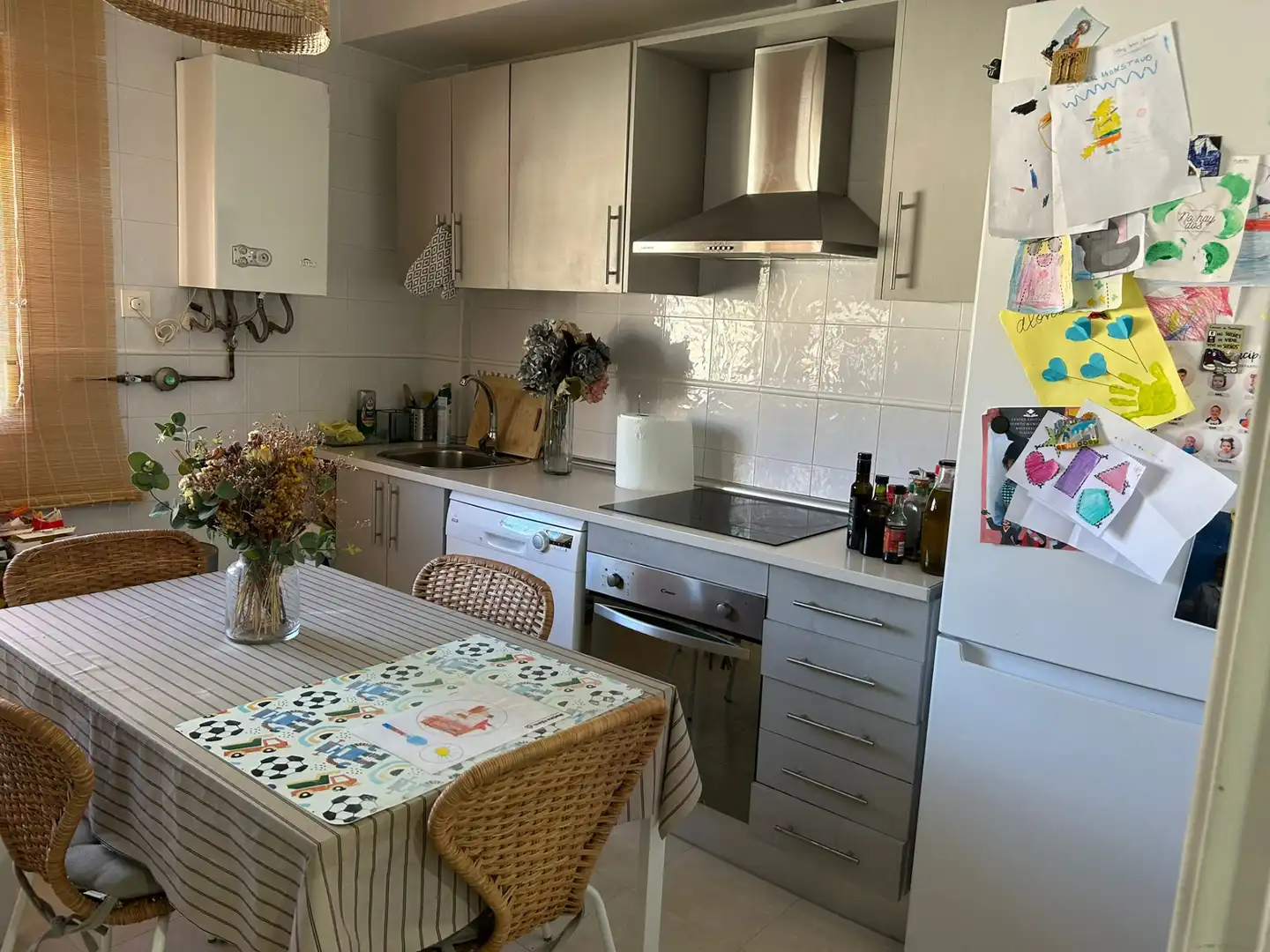 Cocina de Dúplex en venta en Malpartida de Plasencia con Aire acondicionado, Calefacción y Terraza