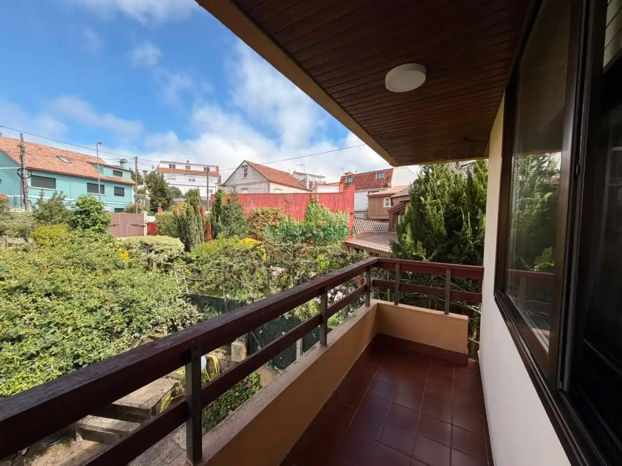 Terraza de Casa o chalet en venta en Vigo  con Calefacción, Jardín privado y Terraza