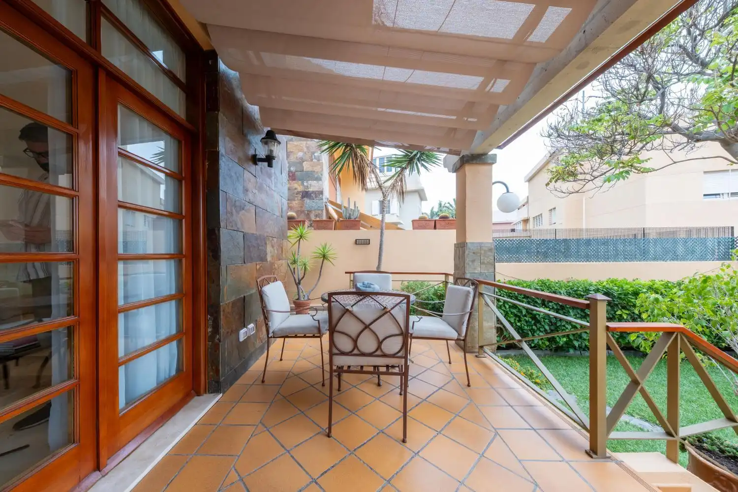 Terraza de Casa o chalet en venta en Centro
