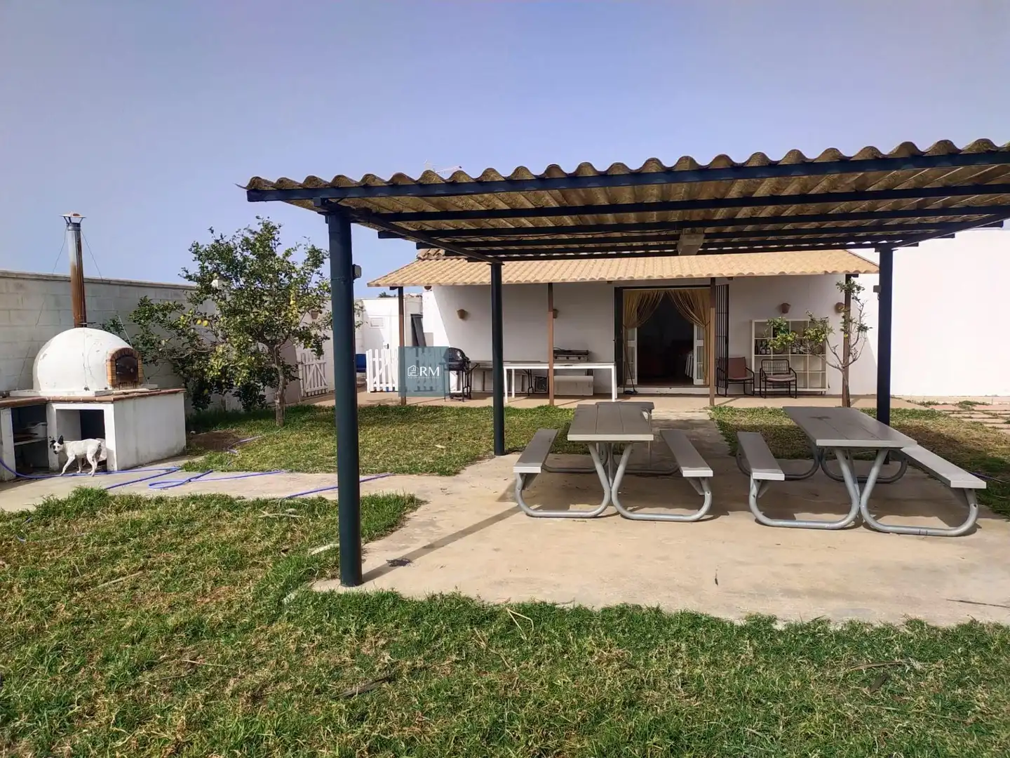 Terraza de Casa o chalet de alquiler en Sanlúcar de Barrameda con Aire acondicionado