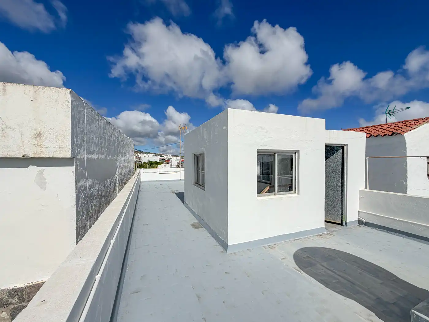 Vista exterior de Casa o chalet en venta en Moya (Las Palmas) con Jardín privado