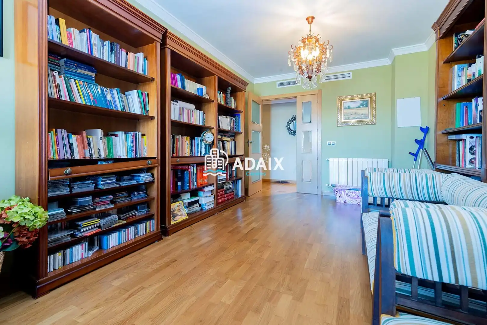Sala de estar de Ático en venta en Cáceres con Aire acondicionado, Calefacción y Terraza