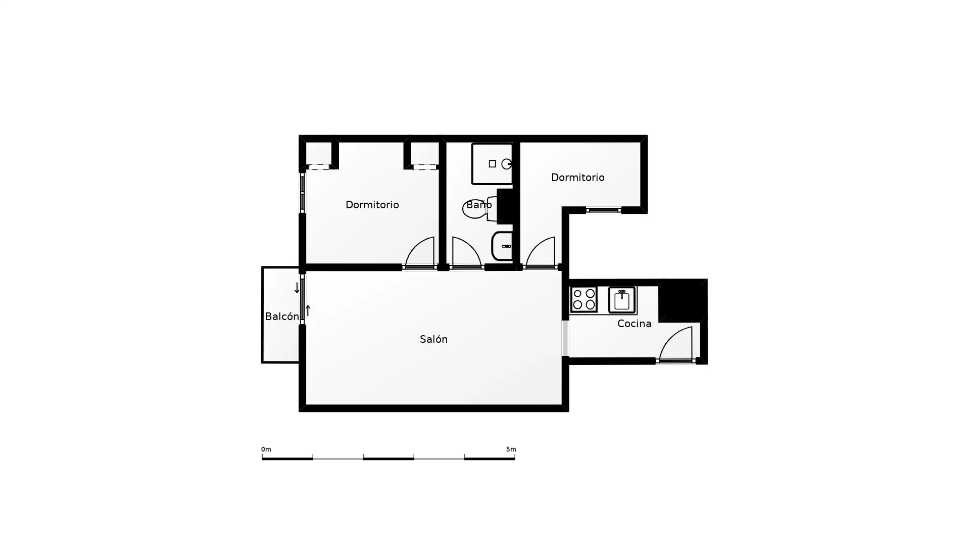 Piso en venta en Barcelona con Balcón