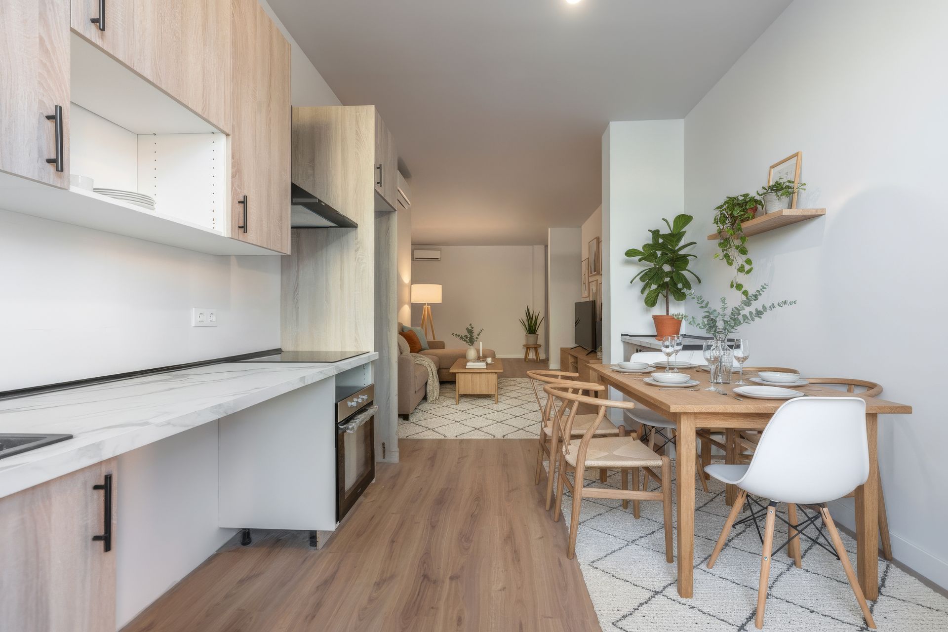 Kitchen of Planta baja for sale in  Madrid Capital  with Air Conditioner and Heating