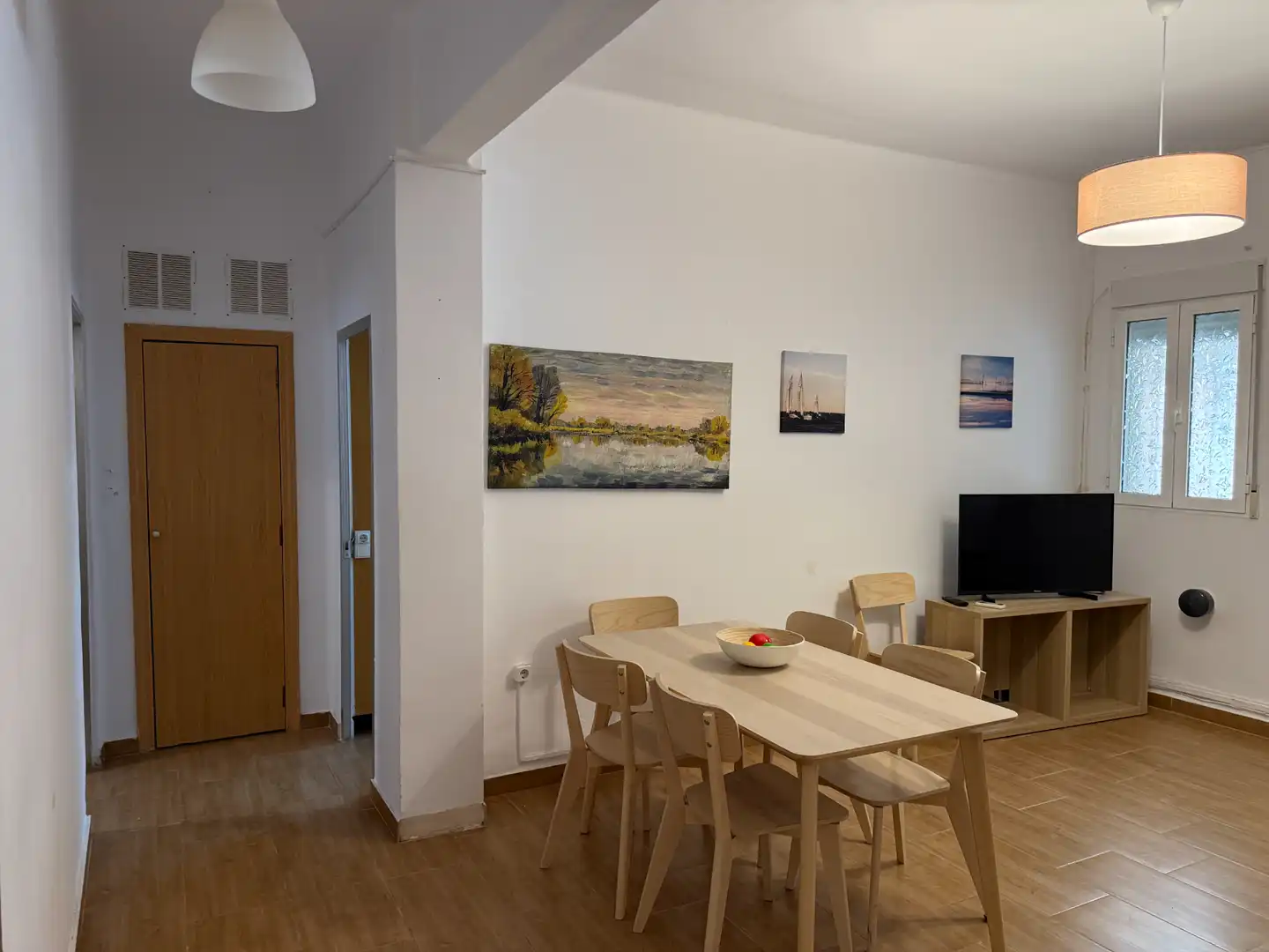 Dining room of Flat for sale in Valencia  with Air Conditioner and Storage room