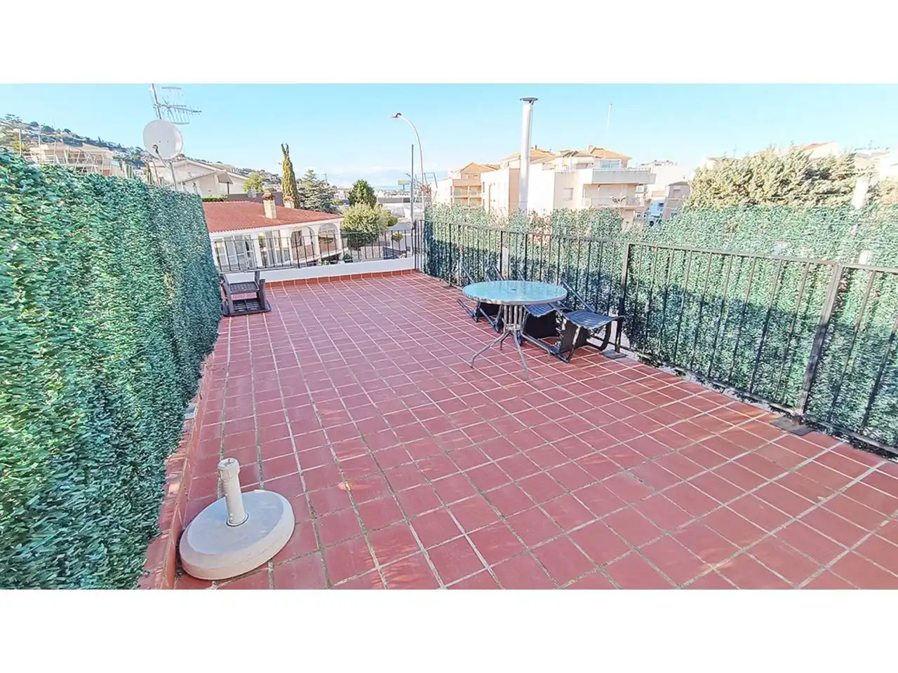Terraza de Estudio en venta en Peñíscola / Peníscola con Aire acondicionado, Terraza y Amueblado