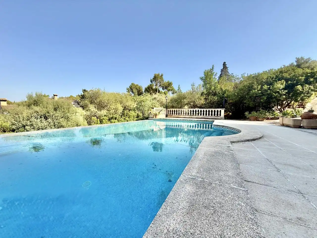 Piscina de Casa o chalet de alquiler en Esporles con Aire acondicionado, Jardín privado y Terraza