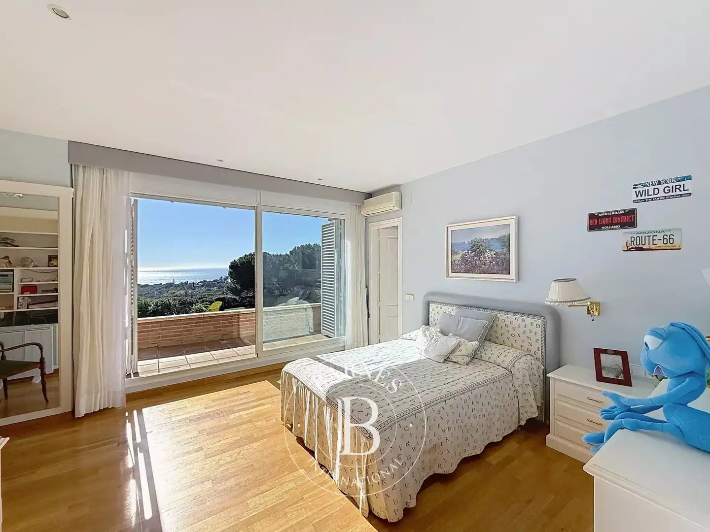 Bedroom of Houses for sale in Sant Andreu de Llavaneres  with Air Conditioner, Heating and Terrace
