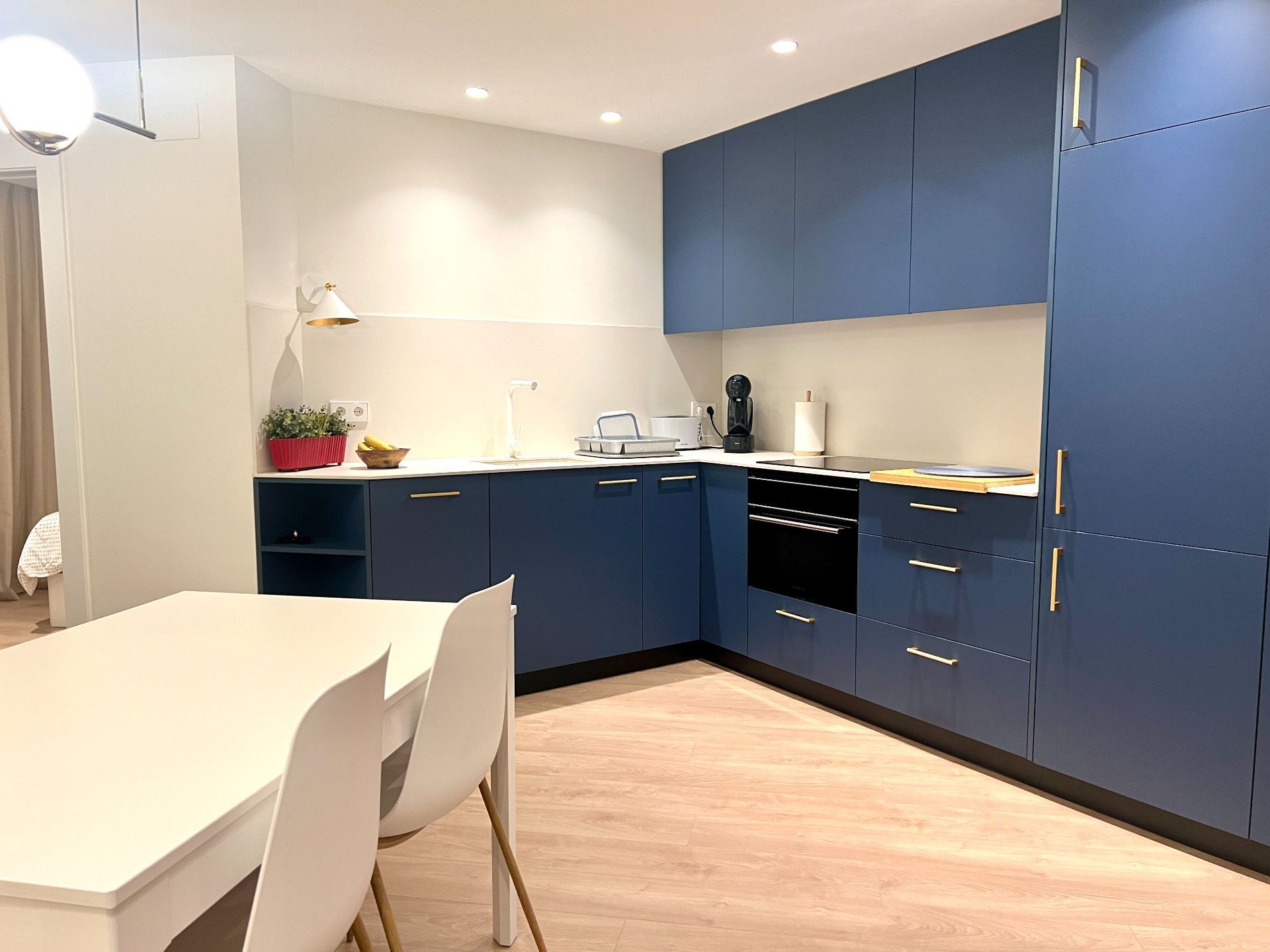 Kitchen of Apartment to rent in Alicante / Alacant  with Air Conditioner, Heating and Furnished