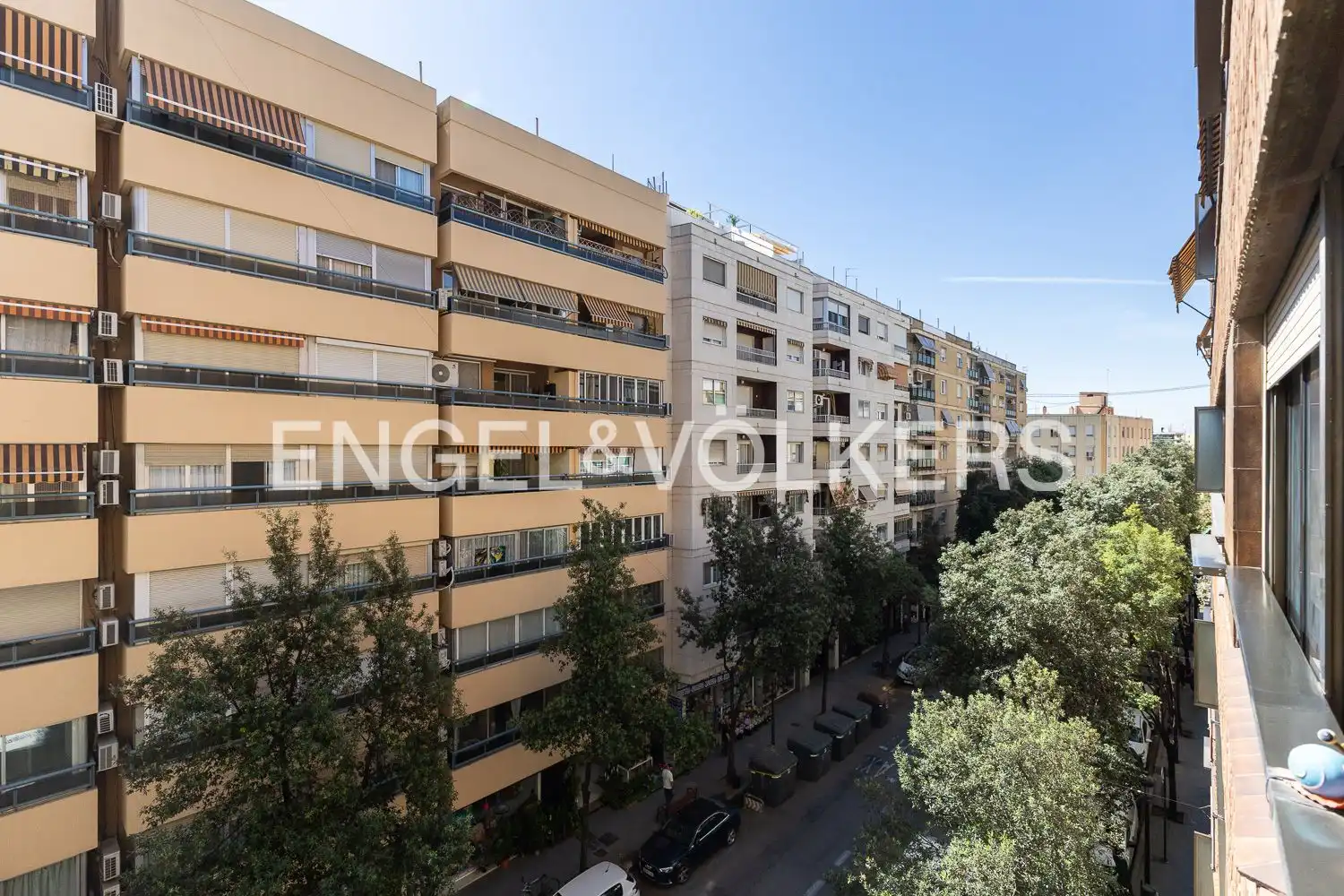 Vista exterior de Piso de alquiler en Valencia con Aire acondicionado, Calefacción y Parquet