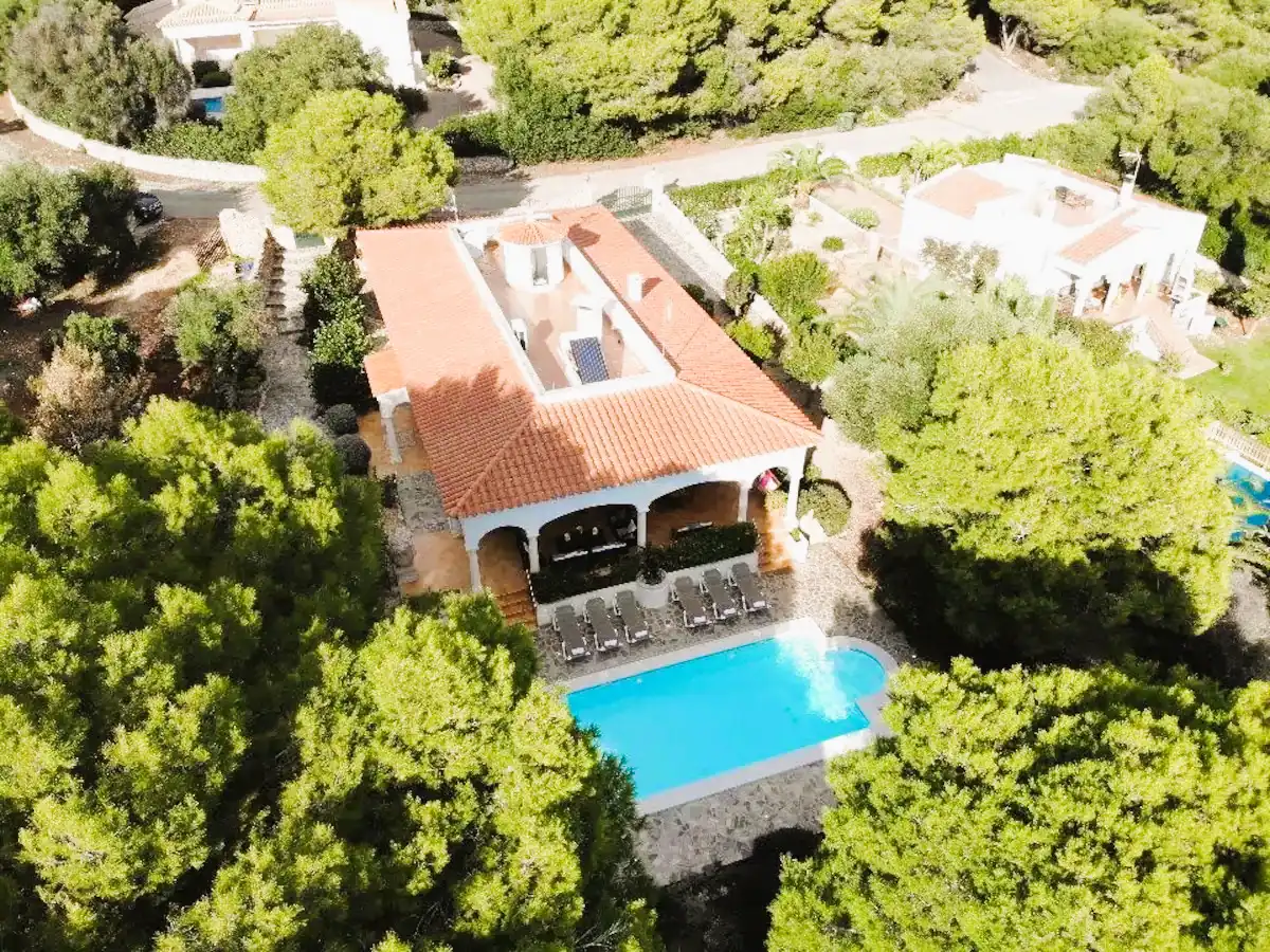 Piscina de Casa o xalet en venda en Sant Lluís amb Aire condicionat, Calefacció i Jardí privat