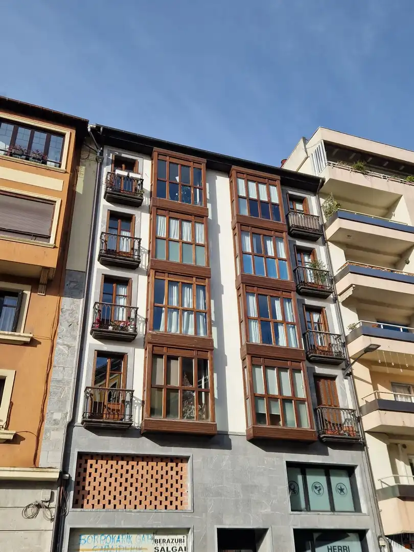 Vista exterior de Piso en venta en Tolosa con Parquet, Amueblado y Balcón