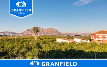 Exterior view of Single-family semi-detached for sale in Orihuela  with Air Conditioner, Private garden and Terrace