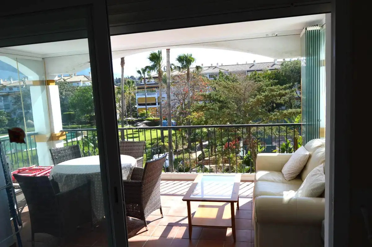 Terrasse von Wohnungen zum Verkauf in Marbella mit Klimaanlage, Möbliert und Internet