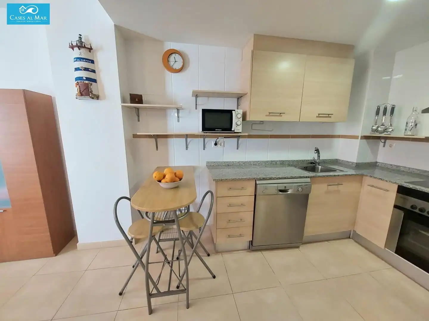 Cuina de Apartament en venda en Oropesa del Mar / Orpesa amb Aire condicionat, Calefacció i Terrassa