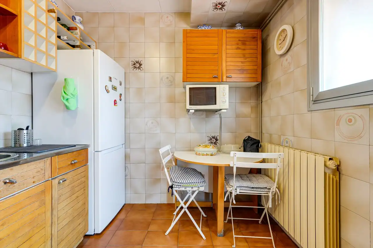 Cuina de Àtic en venda en Barcelona amb Aire condicionat, Calefacció i Terrassa