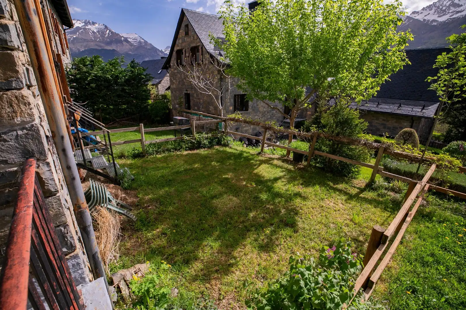 Garden of Flat for sale in Biescas  with Heating, Private garden and Terrace