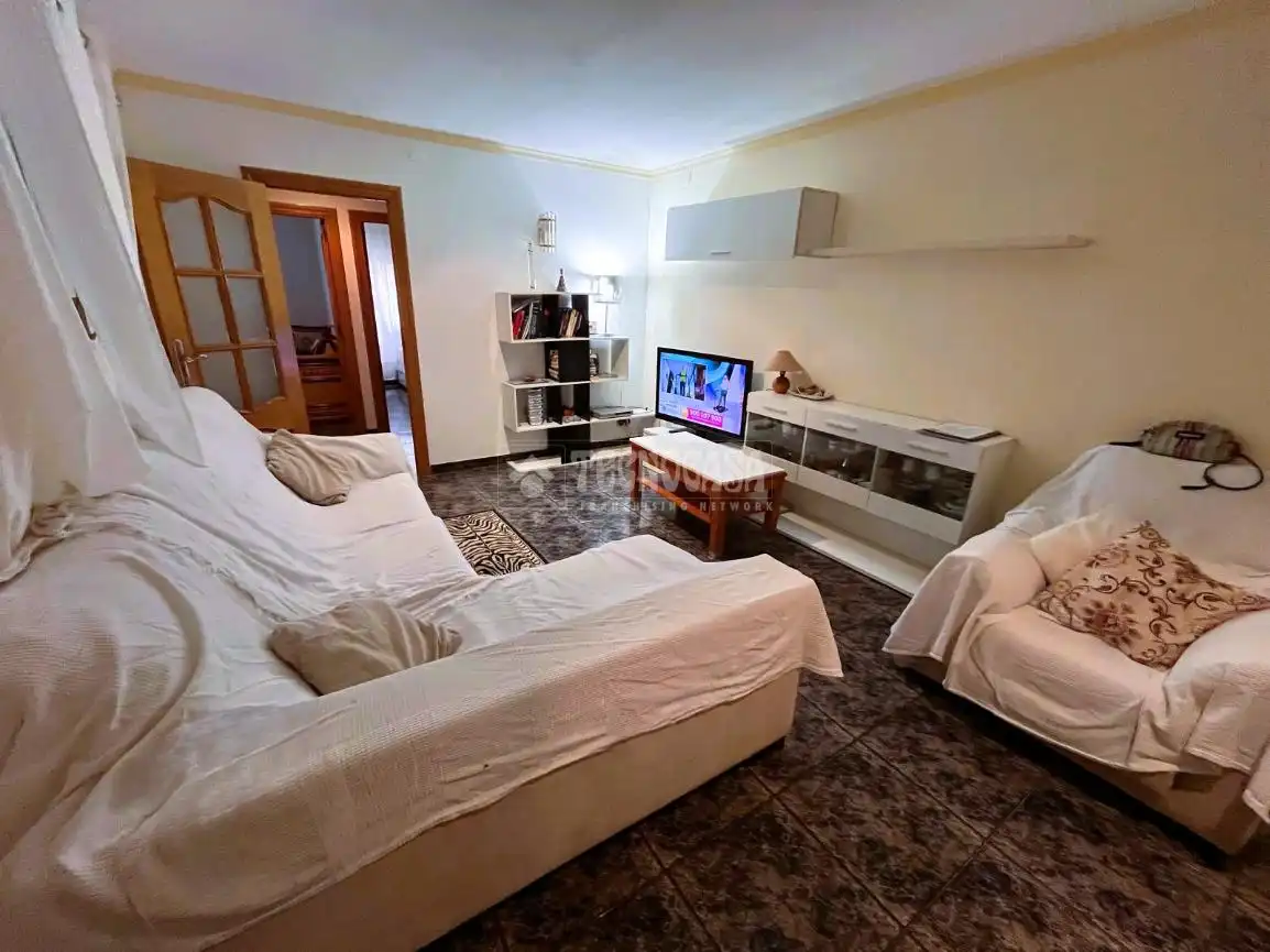 Sala de estar de Piso en venta en Esplugues de Llobregat con Calefacción