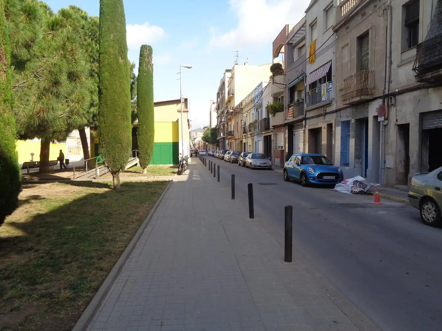 Vista exterior de Piso en venta en Badalona