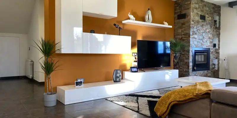 Sala de estar de Casa o chalet en venta en Siero con Jardín privado, Terraza y Trastero