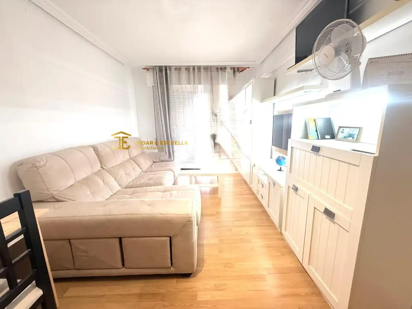 Sala de estar de Piso en venta en Lorca con Aire acondicionado, Terraza y Amueblado
