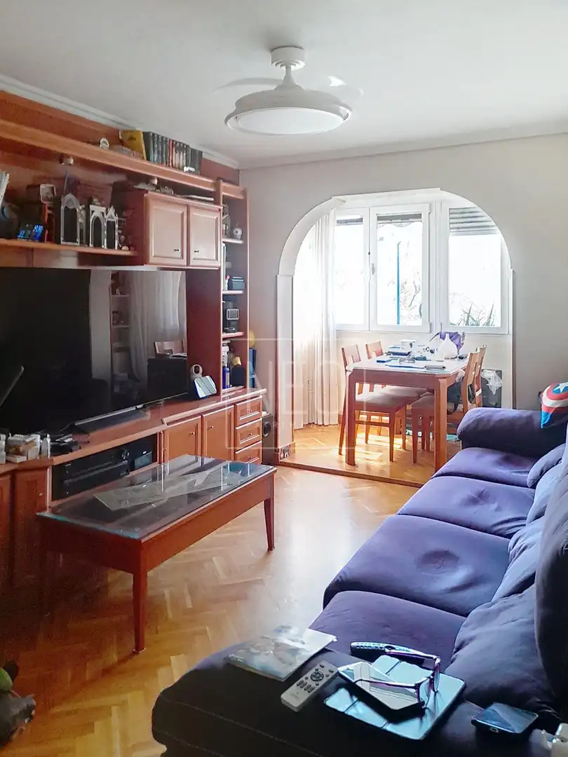 Living room of Flat for sale in Leganés  with Air Conditioner, Heating and Terrace