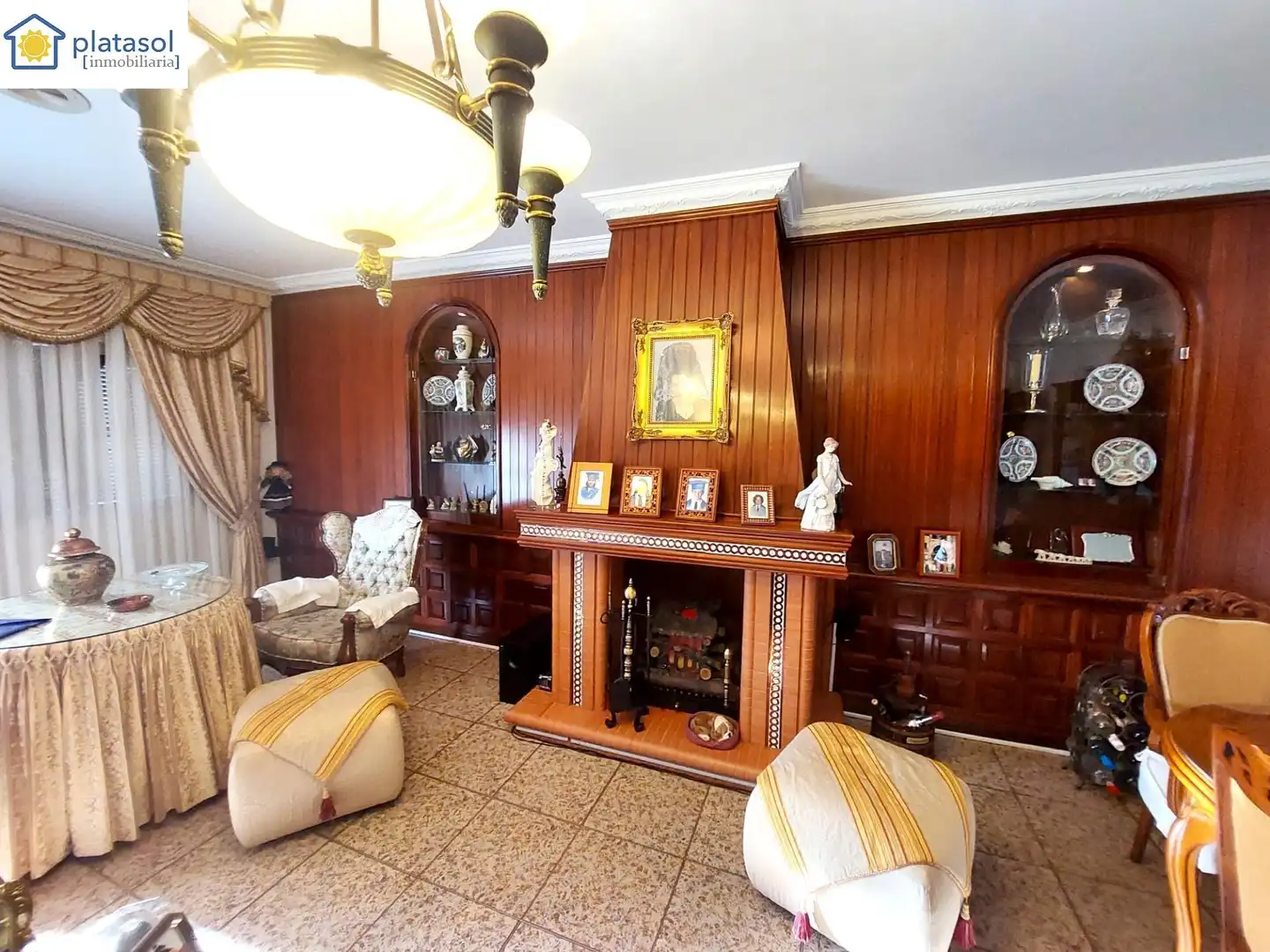 Sala de estar de Casa o chalet en venta en Aznalcóllar con Aire acondicionado y Calefacción