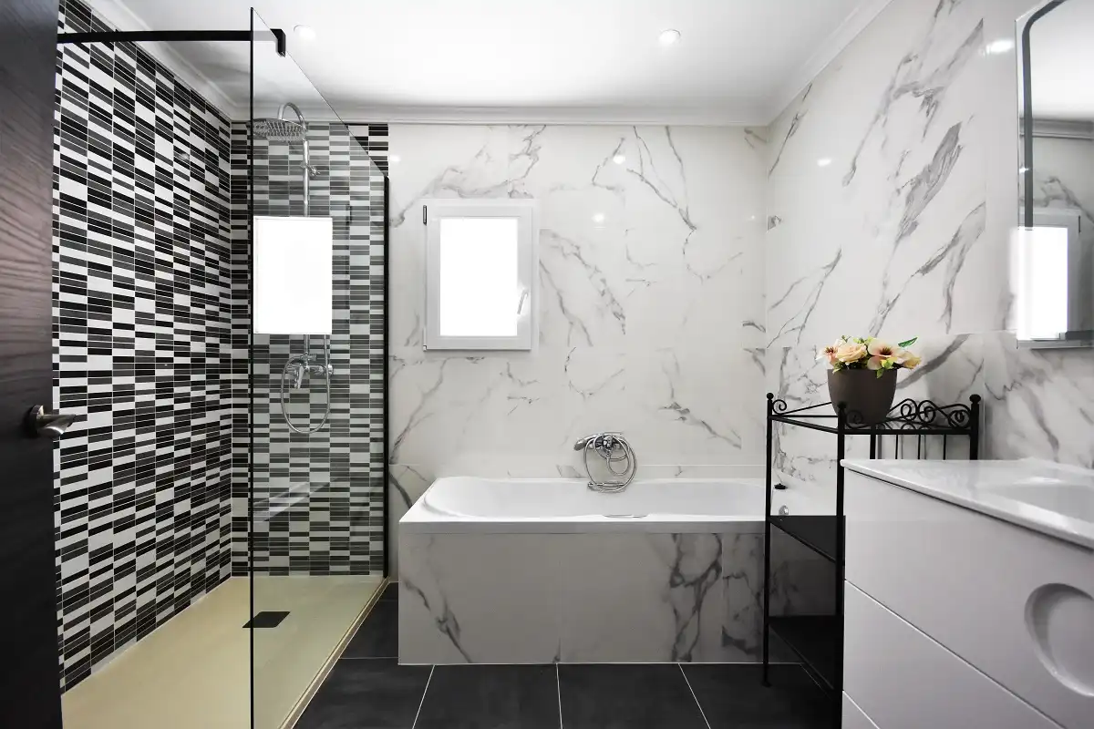 Baño de Casa o chalet en venta en Calpe / Calp con Aire acondicionado, Calefacción y Jardín privado
