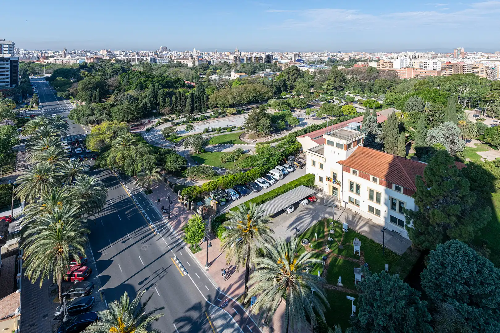 Vista exterior de Pis de lloguer en Valencia amb Aire condicionat, Calefacció i Jardí privat