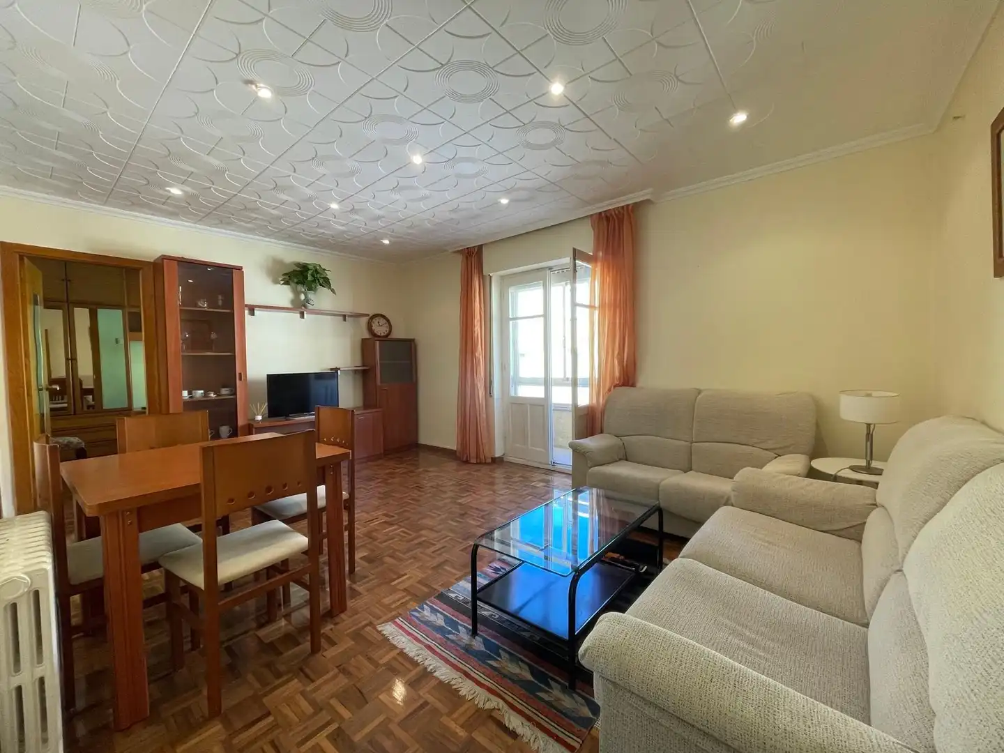 Living room of Flat for sale in Zona Alta