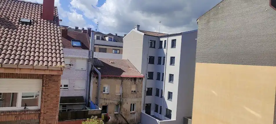 Vista exterior de Pis en venda en Gijón  amb Calefacció i Terrassa