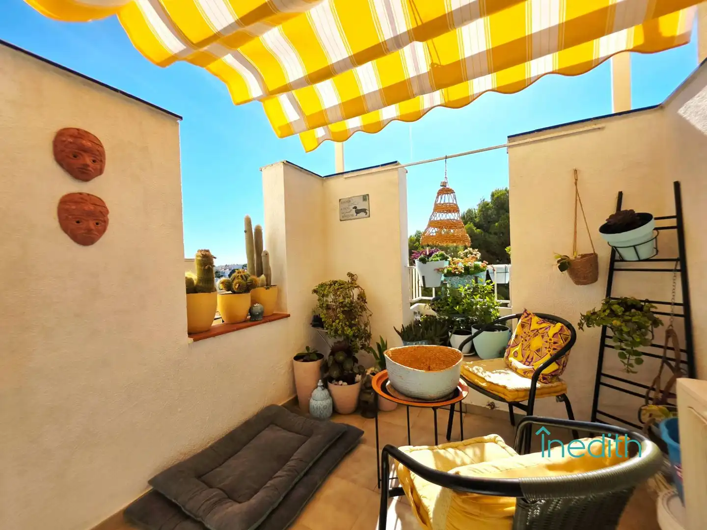 Terrasse von Wohnung zum Verkauf in Sant Pere de Ribes mit Klimaanlage, Heizung und Terrasse