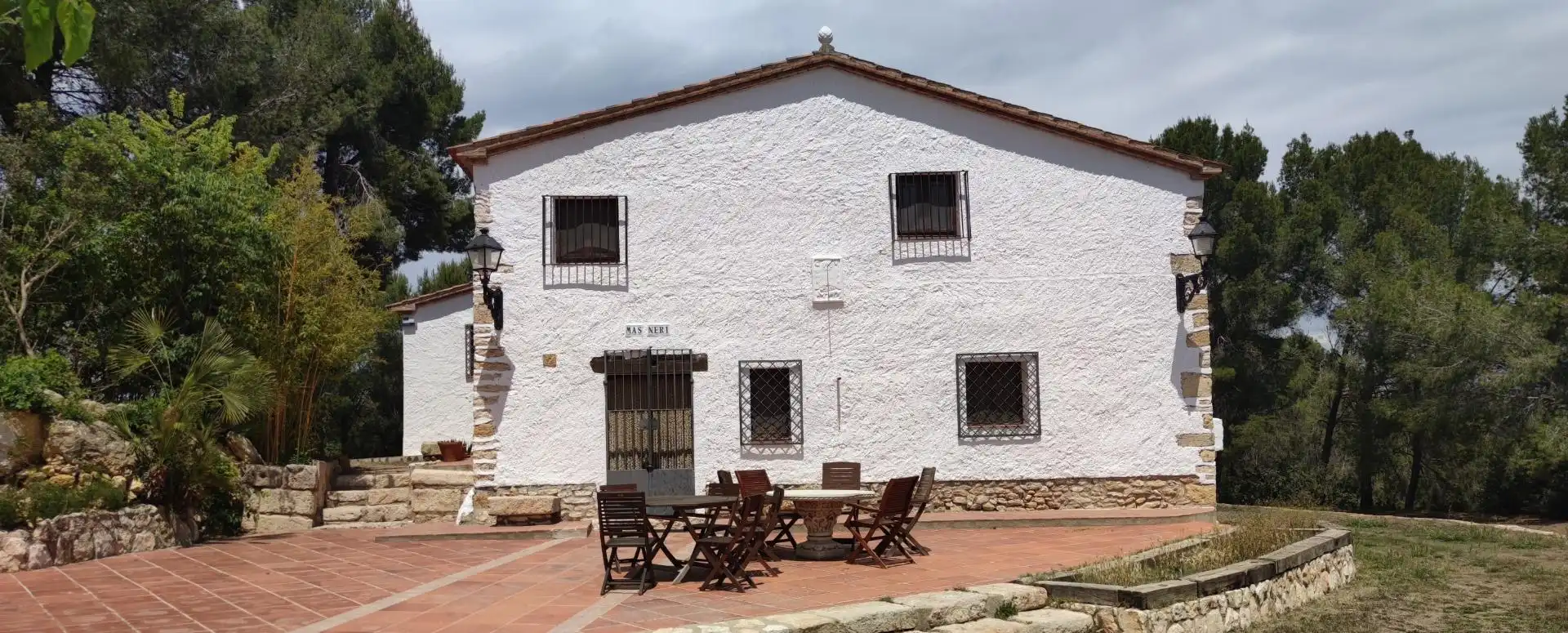 Vista exterior de Finca rústica en venda en El Catllar  amb Calefacció, Jardí privat i Piscina