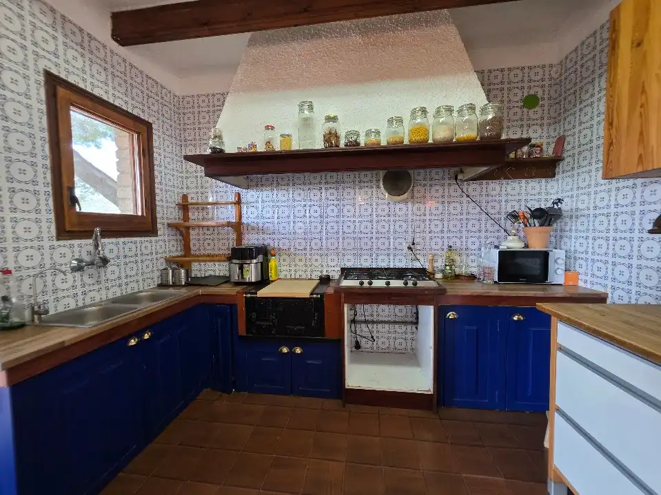Kitchen of Country homes for sale in Castellar del Vallès  with Heating, Private garden and Swimming Pool