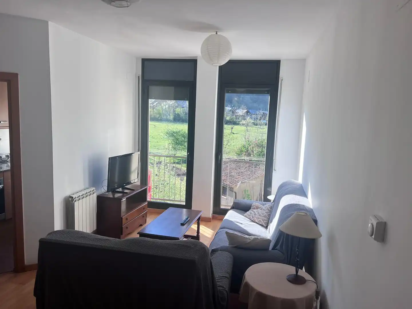 Wohnzimmer von Wohnung zum Verkauf in El Pont de Suert mit Heizung, Möbliert und Ofen
