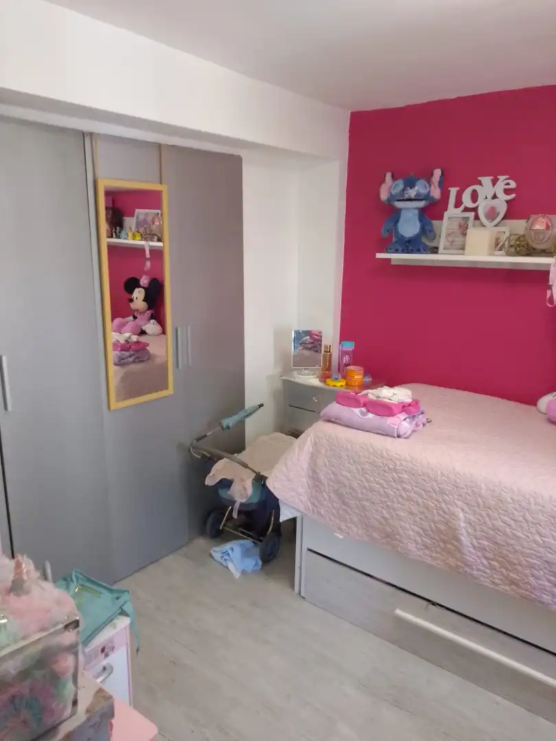 Bedroom of Flat for sale in Sevilla  with Air Conditioner and Terrace