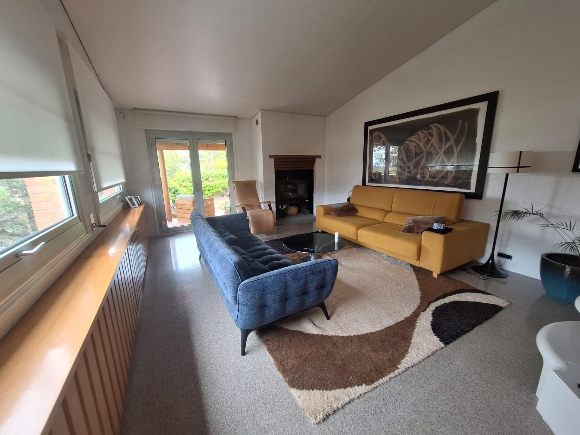 Living room of Houses for sale in Castellar del Vallès  with Heating, Private garden and Terrace