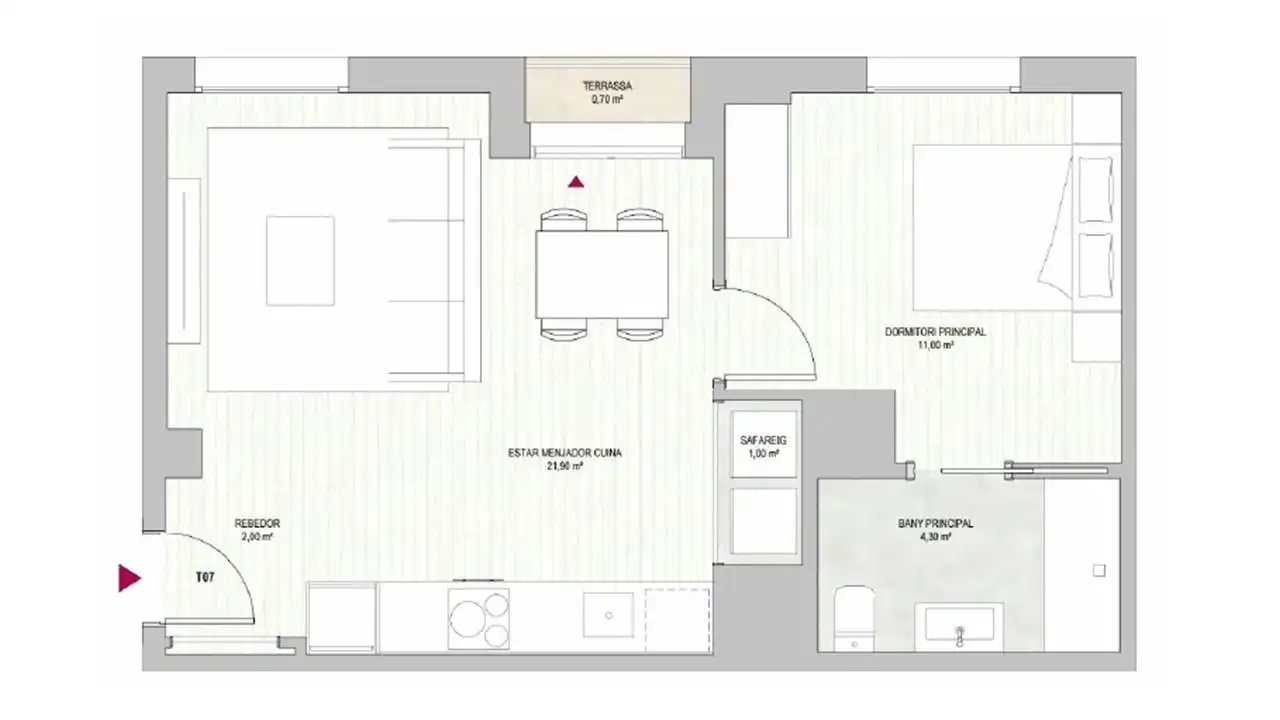 Piso en venta en Barcelona con Aire acondicionado, Jardín privado y Balcón