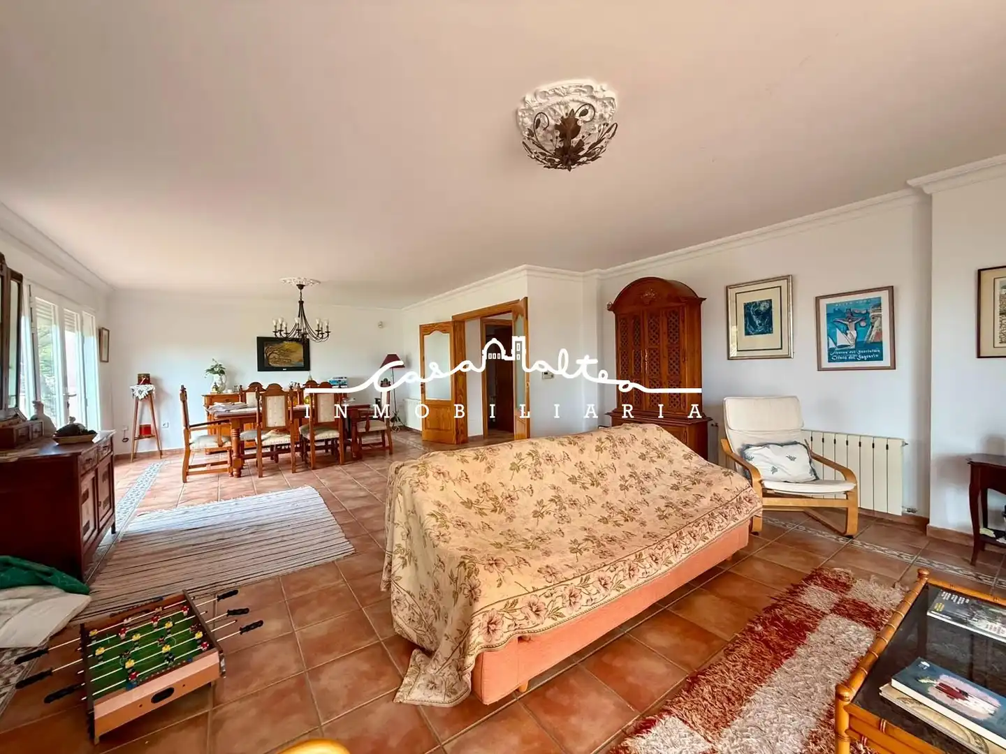 Sala de estar de Casa o chalet de alquiler en Altea con Calefacción, Jardín privado y Terraza