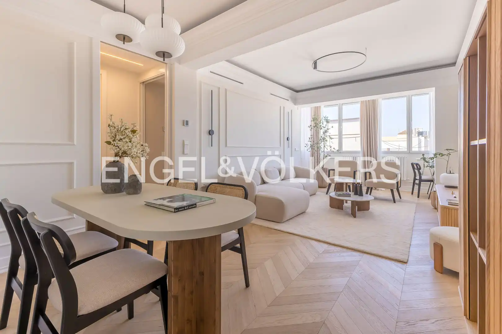 Sala de estar de Piso en venta en Barrio de Salamanca