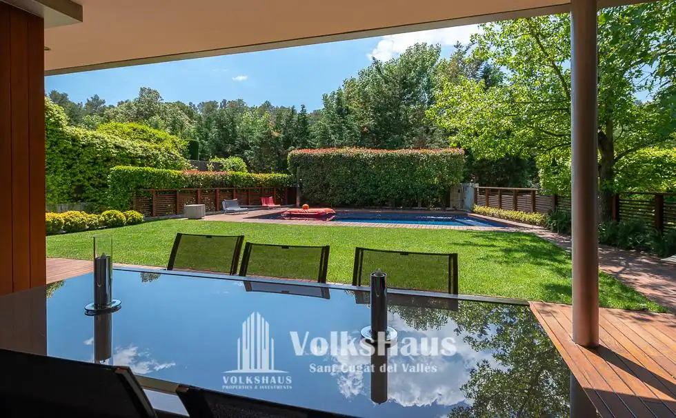 Terrasse von Haus oder Chalet zum Verkauf in Sant Cugat del Vallès mit Klimaanlage, Heizung und Privatgarten