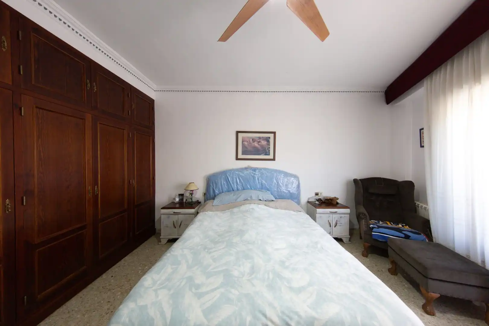 Schlafzimmer von Wohnungen zum Verkauf in Castalla mit Klimaanlage, Heizung und Abstellraum