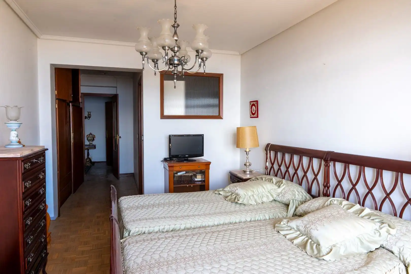 Bedroom of Flat for sale in A Coruña Capital   with Heating