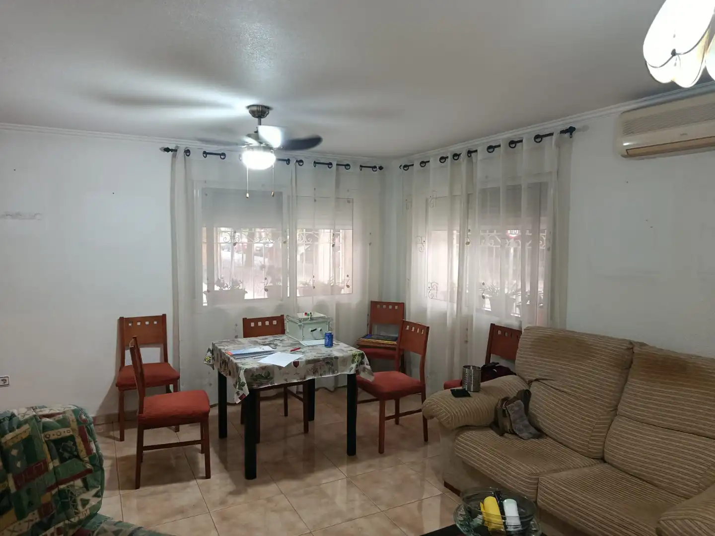 Sala de estar de Piso en venta en Murcia con Aire acondicionado, Calefacción y Amueblado